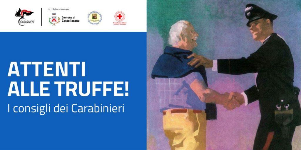 “Difendersi dalle truffe con i consigli dei Carabinieri” a Tressano