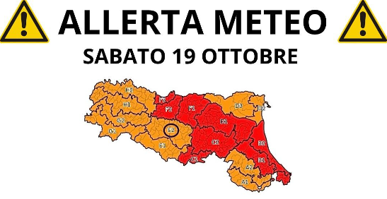 Allerta Meteo - Provvedimenti su Castellarano