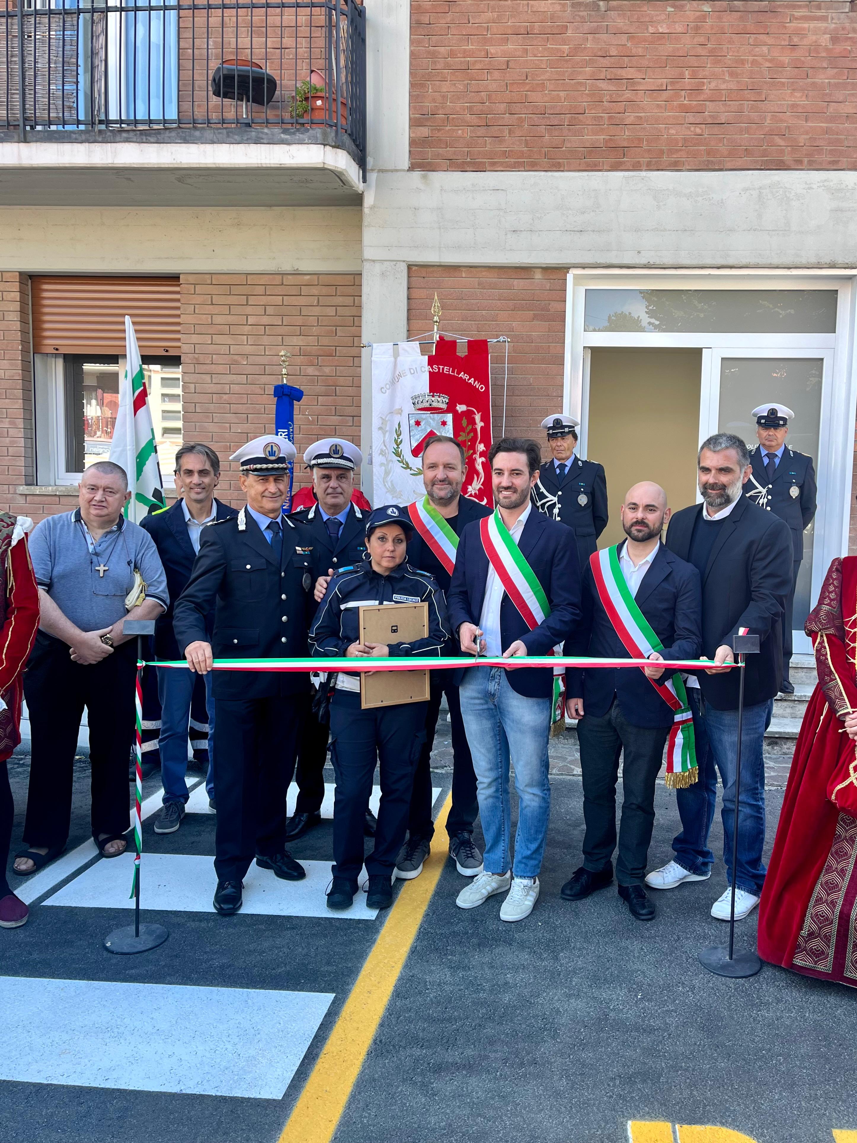 Inaugurazione della nuova sede della Polizia Municipale a Castellarano