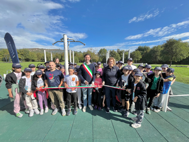 Inaugurazione della Nuova Area Sportiva al Parco dei Popoli